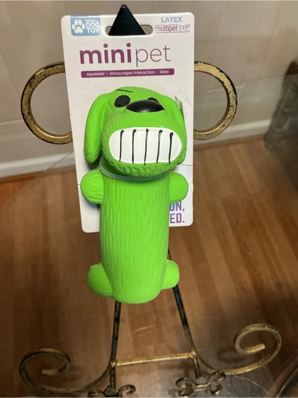 Brand New Multipet Mini Latex Loofa Dog Toy, X-Small X-Small,